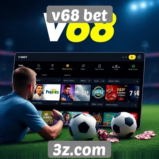 Funcionamento da plataforma de jogos v68 bet